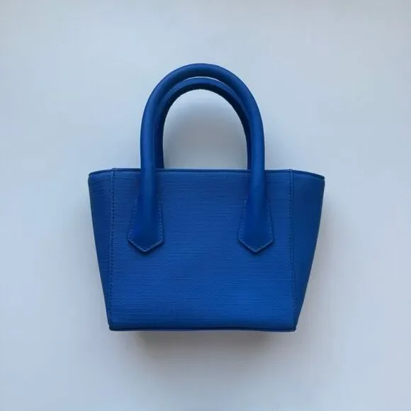EUC Dagne Dover Tiny Tote, Blue - Picture 1 of 8